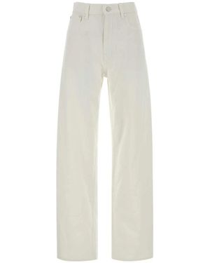 Jil Sander Wide Jeans - Blanco