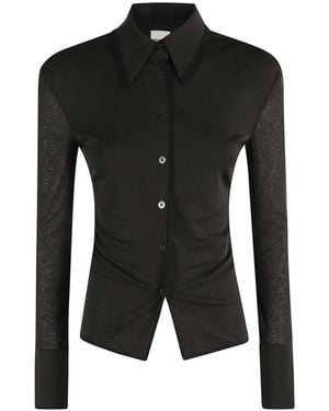 Nanushka Idana Top - Zwart