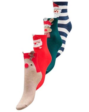 ONLY Socks - Rouge