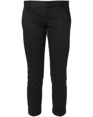 DSquared² Cropped Trousers - Black