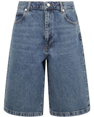 FRAME Denim Bermuda Shorts - Blauw
