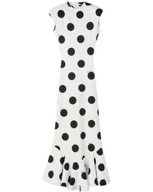 Jacquemus Kleedjes ,Wit ,Palmier Jurk
