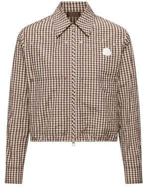 Moncler Light Jackets - Brown