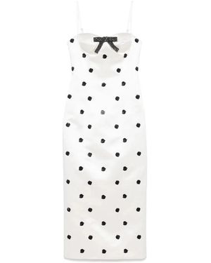 Markgong Midi Dresses - White
