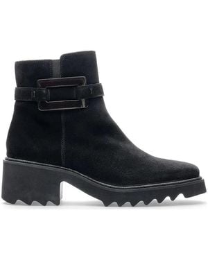 Ara Heeled Boots - Black