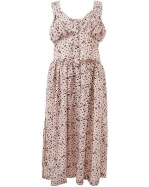 Lardini Midi Dresses - Pink