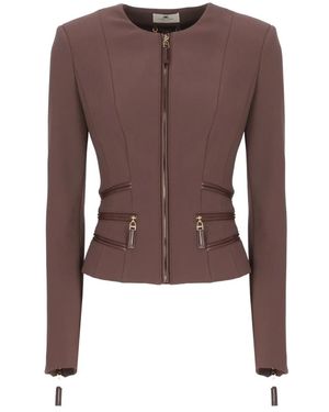 Elisabetta Franchi Blazers - Marrone