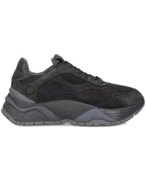 Philippe Model Low Top Trainers - Black