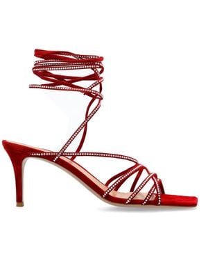 Gianvito Rossi High Heel Sandals - Rojo