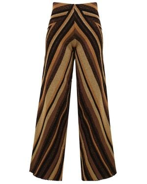 Akep Wide Trousers - Marrone