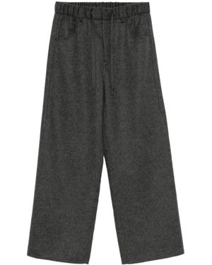Brunello Cucinelli Wide Trousers - Gris