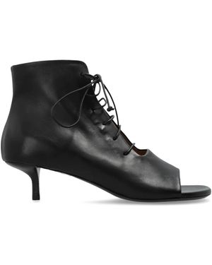 Marsèll Schoenen ,Zwart ,Leer Sottiletta Schoenen Met Hak