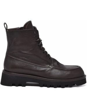 LORENA PAGGI Lace-Up Boots - Noir