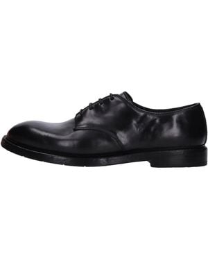 Premiata Flache Schuhe Schwarz