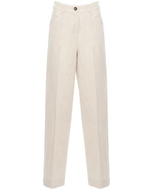 Rrd Wide Trousers - Neutro