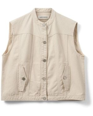Sofie Schnoor Off Denim Vest - Natur