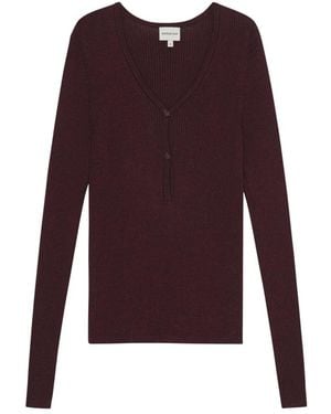 Birgitte Herskind V-Neck Knitwear - Morado