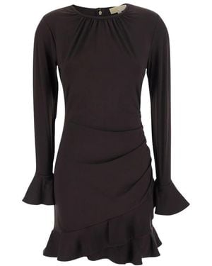 Michael Kors Short Dresses - Black