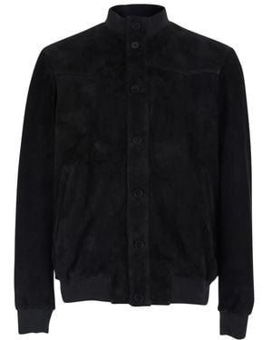 Low Brand Bomber Jackets - Black