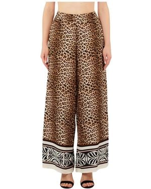 Liu Jo Wide Trousers - Brown
