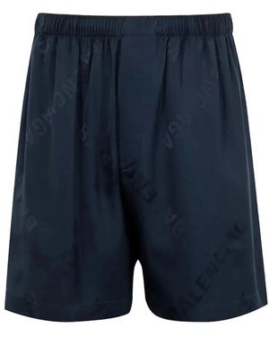 Balenciaga Casual Shorts - Azul