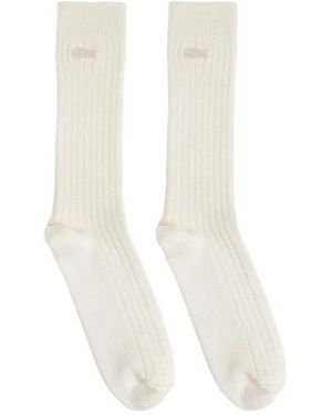 Lacoste Fashion Show Socks Mira 2 Flour - Wit
