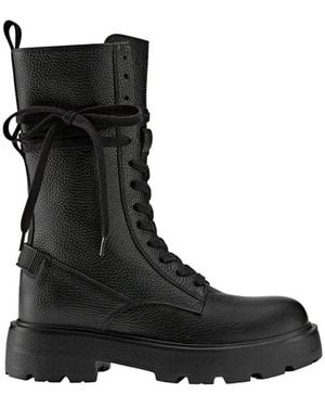 Bogner Schoenen ,Zwart ,Leer Riga Veterboots