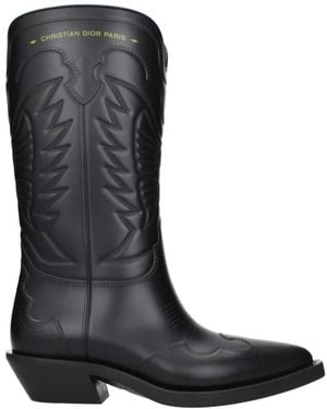Dior Cowboy Boots - Noir