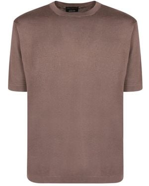Dell'Oglio T-Shirts - Marron