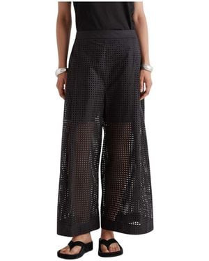 MEIMEIJ Wide Trousers - Black