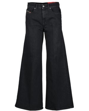 DIESEL Wide Jeans - Black