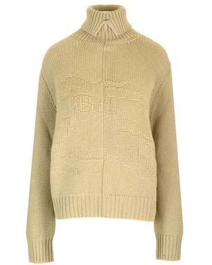 Burberry Cashmere Knitwear - Yellow