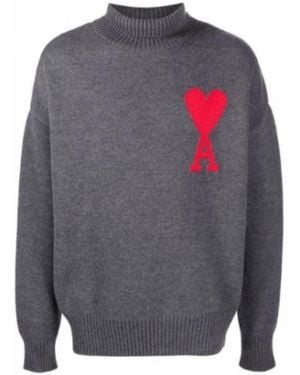 Ami Paris Turtlenecks - Gris