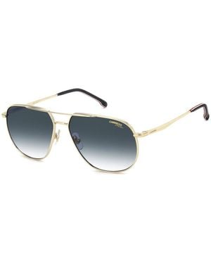 Carrera Schwarze Rot/Blau Getönte Sonnenbrille - Mettallic