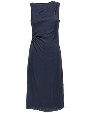 Theory Midi Dresses - Azul