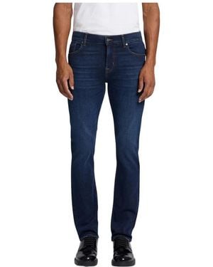 7 For All Mankind Slim Fit Jeans - Blue