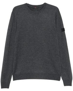 Peuterey Round-Neck Strickwaren - Grau