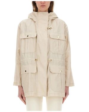 Fay Light Jackets - Natural