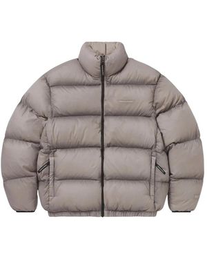 thisisneverthat Pertex Overdyed T Down Jacket - Grijs