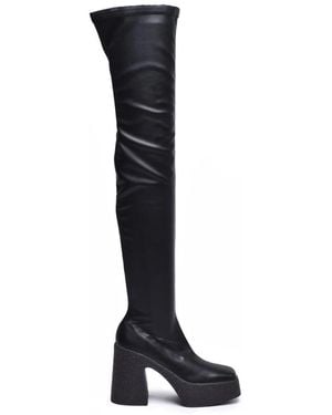 Stella McCartney Over-The-Knee Boots - Black
