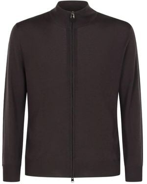 Canali Cardigans - Zwart