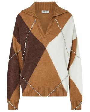 Liu Jo Truien & Vesten ,Bruin ,Wf 6182 Ma 15R L9516