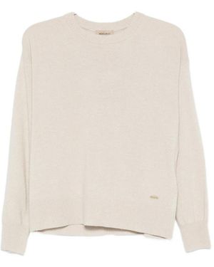 Woolrich Round-Neck Knitwear - Neutre