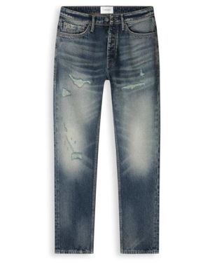 Pure Path Jeans ,Blauw ,Denim Eric W1753 Regular Fit Jeans
