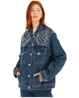FARM Rio Denim Jackets - Blue