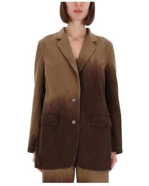 Uma Wang Blazers - Brown