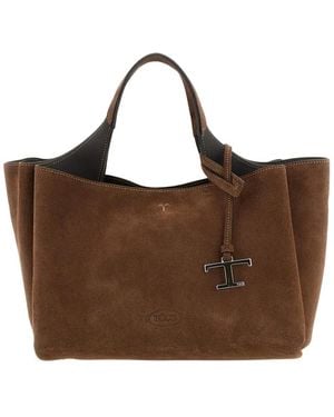 Tod's Tote Bags - Marrone