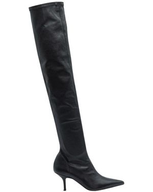 Lella Baldi Over-Knee Boots - Noir