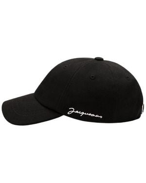 Jacquemus Signature Cap - Zwart