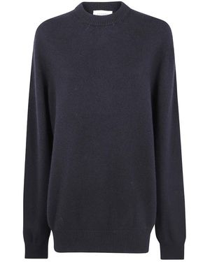 Laneus Round-Neck Knitwear - Blue